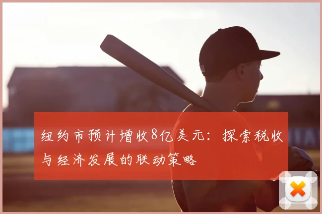 纽约市预计增收8亿美元:探索税收与经济发展的联动策略